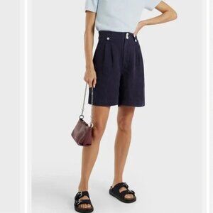 *SOLD* Alex Mill Drill Shorts in Navy - Size 14